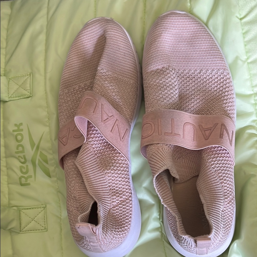 Nautica Pink Slip-On Sneakers